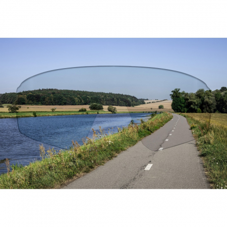 Ochelari Force GRIME negru-fluo lentile transparente + 10 tear offs [7]