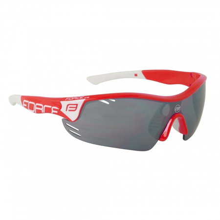 Ochelari - Ochelari Force Race Pro rosii lentila negru laser