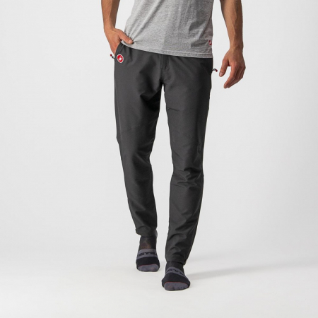 ECHIPAMENTE - Pantaloni lungi casual Castelli Milano Negru XXL