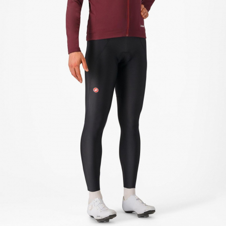 ECHIPAMENTE - Pantaloni lungi cu bretele Castelli Espresso Negru XXL