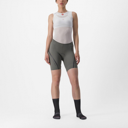 ECHIPAMENTE - Pantaloni scurti Castelli Velocissima 3 de dama Gri/Antracit L