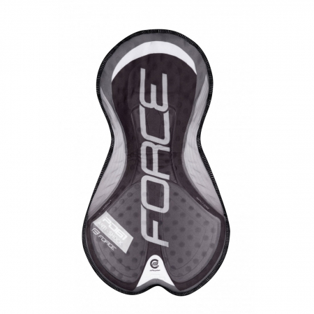 Pantaloni scurti cu bazon si bretele Force Team18 Negru/Alb XS [2]