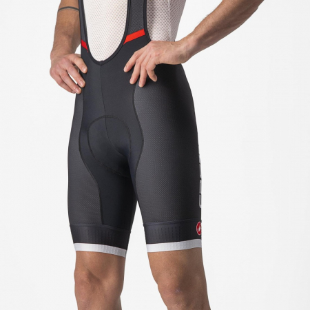 Pantaloni scurti cu bretele Castelli Competizione Kit Negru/Gri XXL [3]