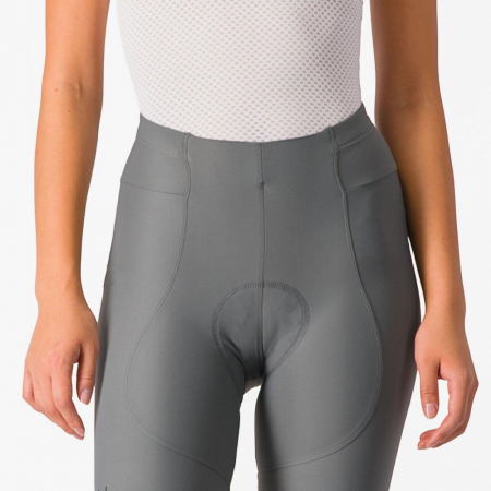 Pantaloni scurti cu bretele Castelli Espresso W de dama Antracit M [4]