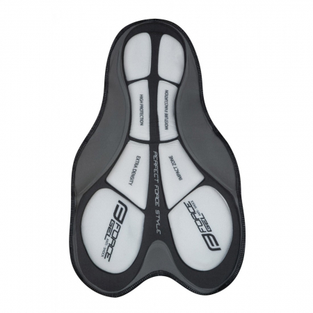 Pantaloni scurti Force MTB-11 bazon detasabil Gri/Rosu/Negru XS [3]