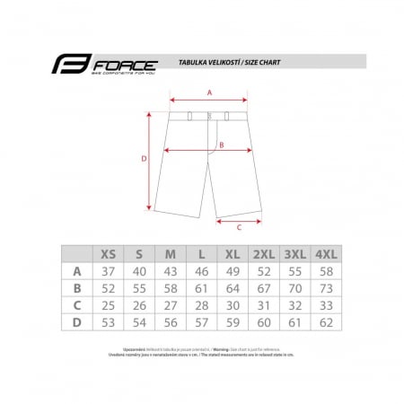 Pantaloni Scurti Force Rebel MTB Negri L [3]