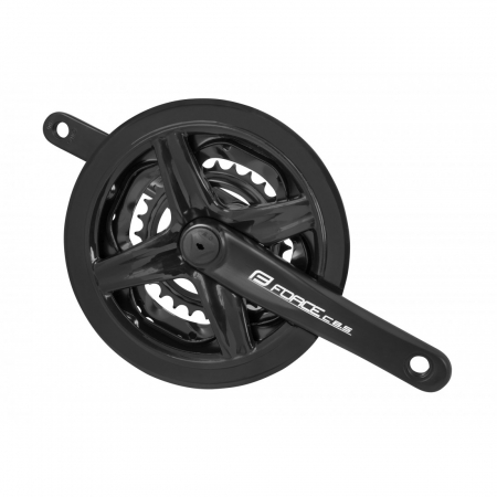 Angrenaje - Pedalier Force C8.5 Al 48/38/28T 170 mm negru