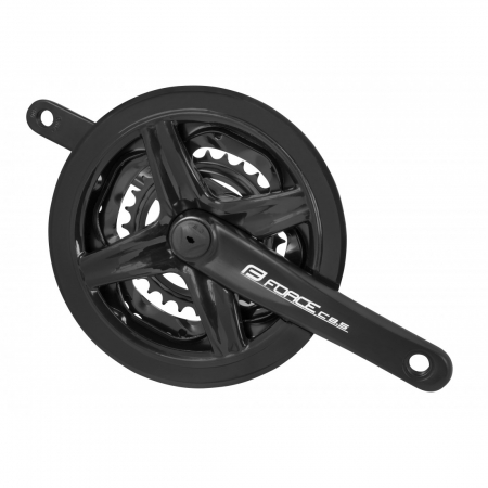 Angrenaje - Pedalier Force C8.5 Al 48/38/28T 175 mm negru