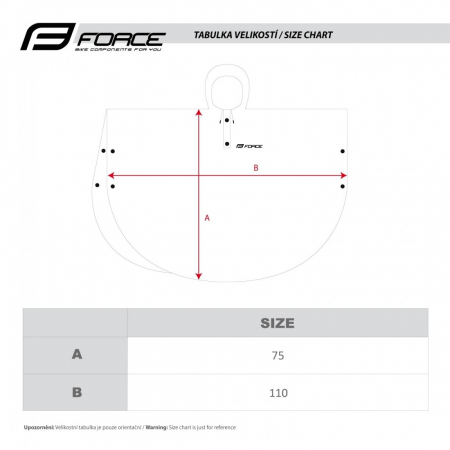 Pelerina ploaie Force kids impermeabila XS-M albastra [0]