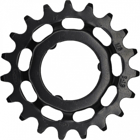 COMPONENTE - Pinion KMC pentru Shimano Cr-Mo Negru 17T 1/8