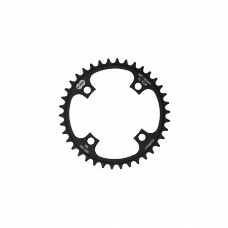 Angrenaje - Placa pedalier KMC 38T BCD104 AL7075 Neagra