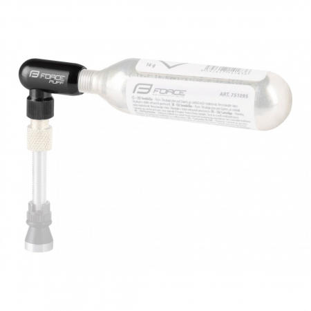 Pompe - Pompa CO2 Force Puff Aluminiu Negru