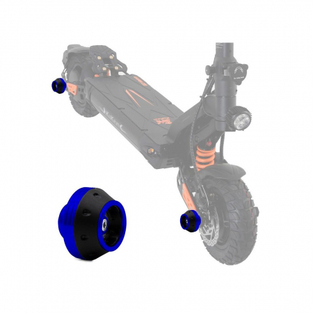TROTINETE & SKATEBOARDS - Protectii anti-cadere pentru trotinete EWTB-003 albastre