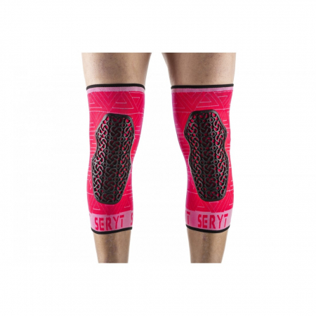 ECHIPAMENTE - Protectii genunchi Seryt Cosmic Pink S