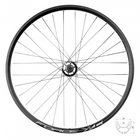 Roti & accesorii - Roata Spate Force XC Disc 559x19