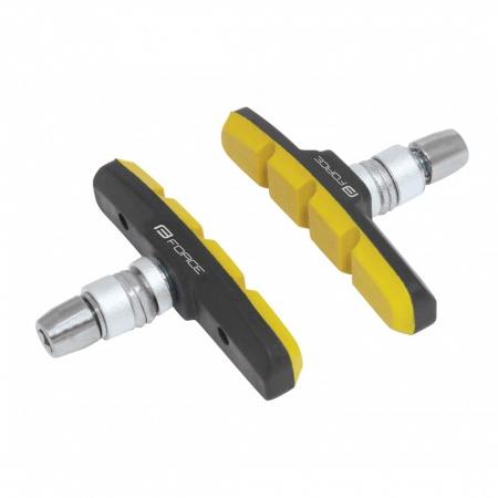 Frane - Saboti frana Force 70mm negru/galben ambalati