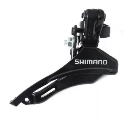 LICHIDARE STOC - SCHIMBATOR FOI SHIMANO TZ FD-TZ510-DS6 DOWN-SWING TOP-PULL NEGRU