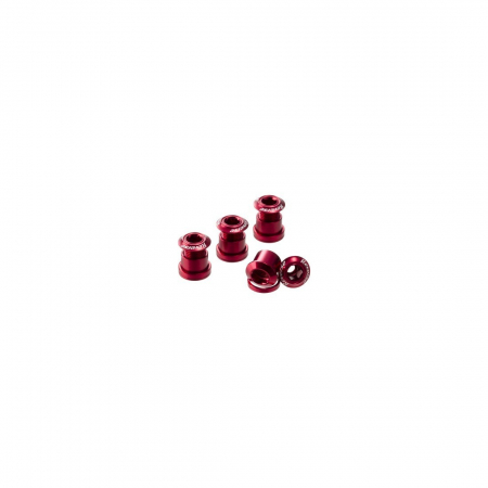 Set 4 suruburi angrenaj Reverse Chainring Bolt Rosii [1]