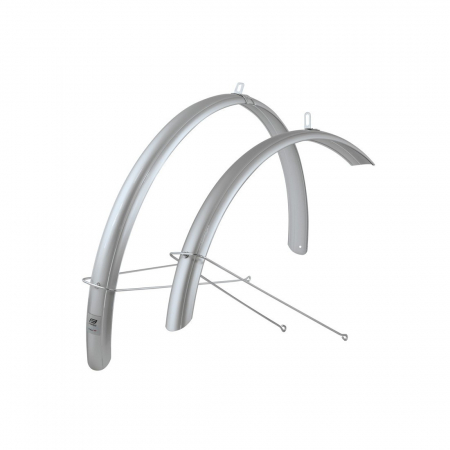 Aparatori & protectii cadru - Set aparatori Force Aluflex trekking 28 argintii