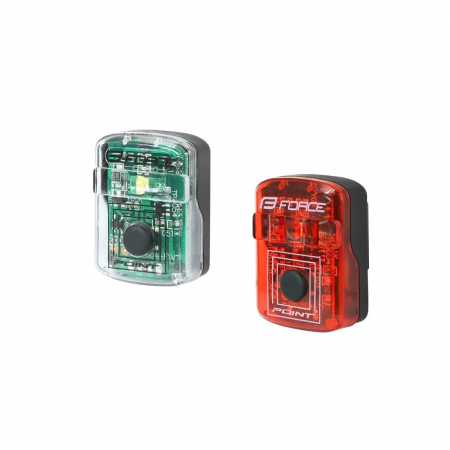 Lumini - Set lumini Force Point USB fata+spate