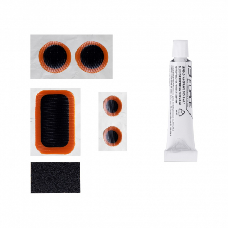 ACCESORII - Set reparatie pana Force 5 petece cu lipici