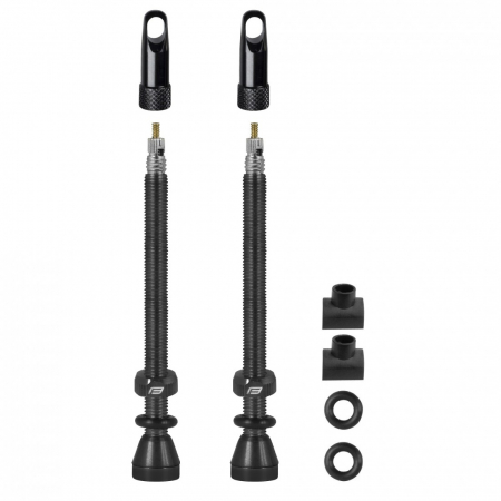 Anvelope & accesorii - Set Valve Tubeless Force 2xFv 80mm Negre