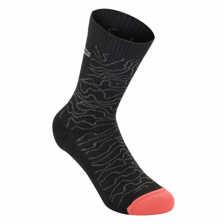 ECHIPAMENTE - Sosete Alpinestars Drop Socks 15 Black/Mid Gray M