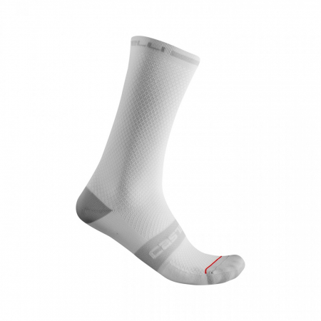 ECHIPAMENTE - Sosete Castelli Superleggera T18 Alb XXL 44-47