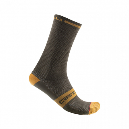 ECHIPAMENTE - Sosete Castelli Superleggera T18 Verde Inchis XXL 44-47