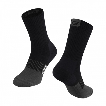 Echipament - Sosete Force Flake black-grey S-M/36-41