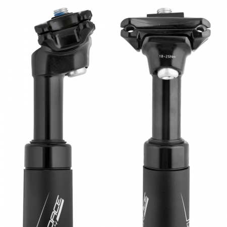 Tija sa Force Team P8.4 cu suspensie 31.6/355mm Neagra [0]