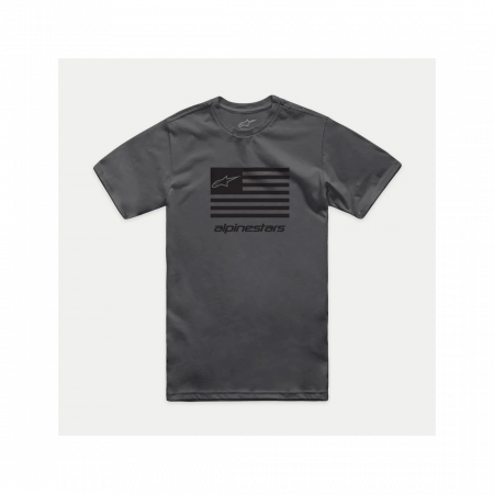 Tricou Alpinestars Flag CSF Tee Charcoal/Black S [1]