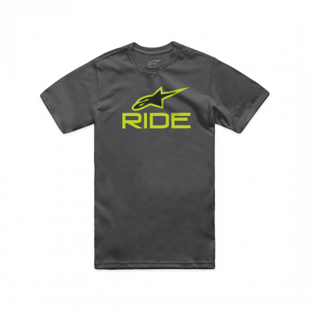 Tricou Alpinestars Ride 4.0 CSF Tee Charcoal/Lime/Black S [1]