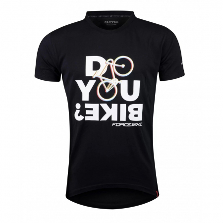 Tricou ciclism Force Bike Black XS [1]
