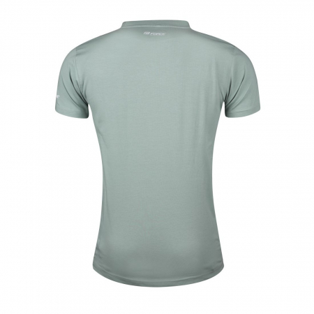 Tricouri si bluze - Tricou ciclism Force Bike gri/verde XS