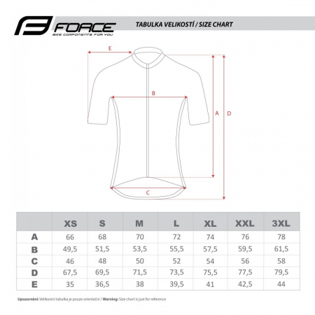 Tricou ciclism Force MTB Core rosu/negru XXL [2]