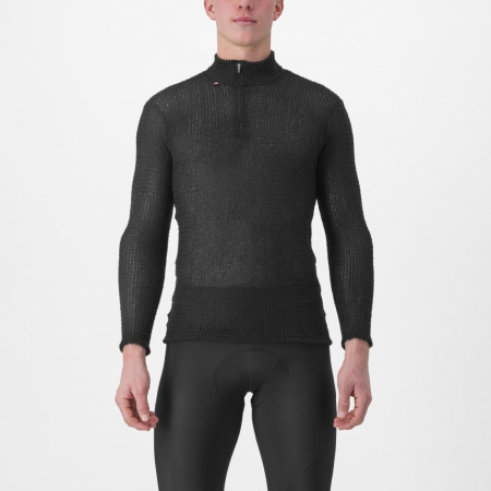 ECHIPAMENTE - Tricou cu maneca lunga Castelli Cold Day 2nd Layer Negru M