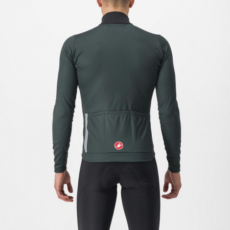 Tricou cu maneca lunga Castelli Entrata Thermal Verde Inchis XXL [1]