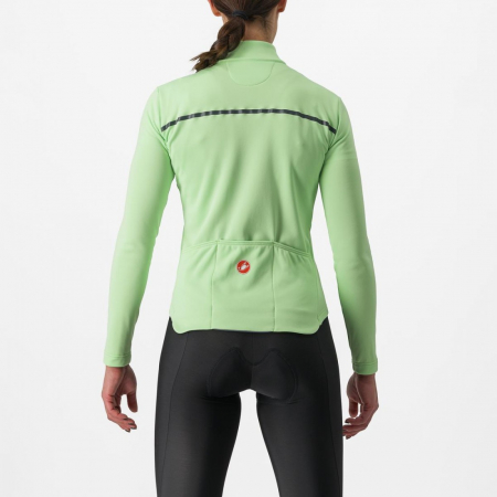 Tricou cu maneca lunga Castelli Sinergia 2 FZ de dama Verde Mint S [1]