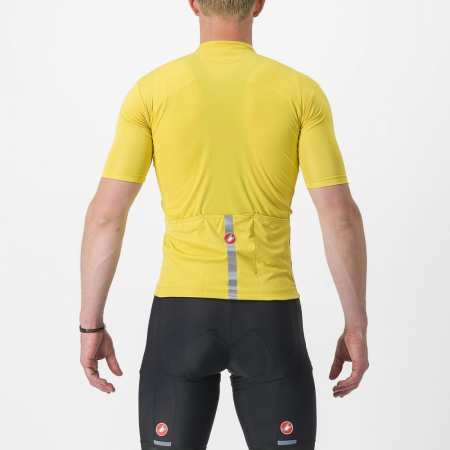 Tricou cu maneca scurta Castelli Classifica Galben XL [1]