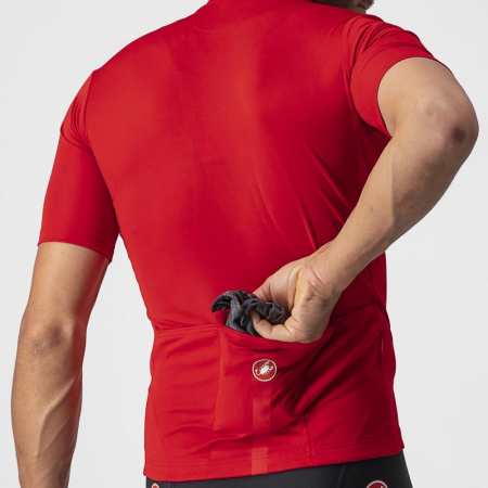 Tricou cu maneca scurta Castelli Classifica Rosu L [2]