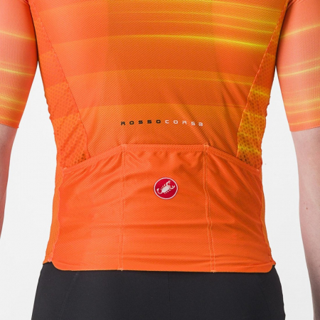 Tricou cu maneca scurta Castelli Climbers 3.0 SL2 Portocaliu XL [2]