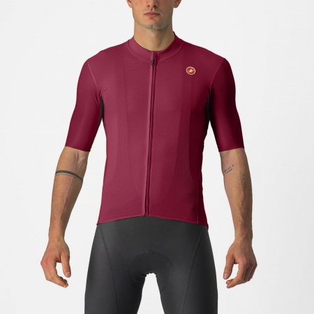 ECHIPAMENTE - Tricou cu maneca scurta Castelli Endurance Elite Visiniu XXL