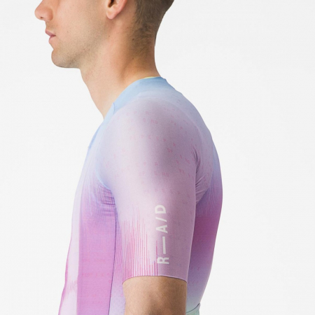 Tricou cu maneca scurta Castelli R-A/D Violet Multicolor S [6]