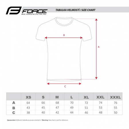 Tricou Force Spirit maneci scurte negru XL [2]