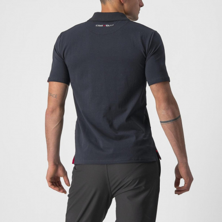 Tricou polo Castelli Race Day Negru XL [1]