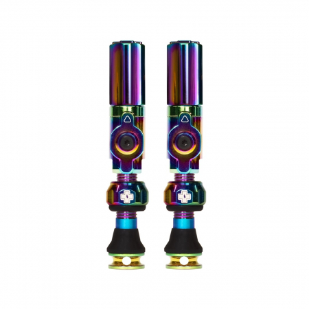 TUBELESS & ANTIPANA - Valve tubeless Muc-Off Tubeless Valves Big Bore Hybrid (Small) Iridescent