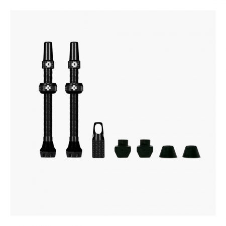 Anvelope & accesorii - Valve tubeless Muc-Off Tubeless Valves V2 44mm Negre