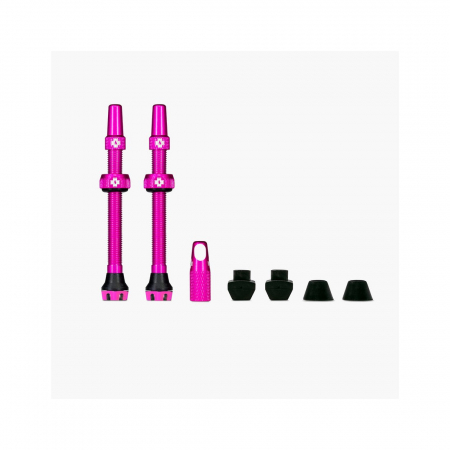 Anvelope & accesorii - Valve tubeless Muc-Off Tubeless Valves V2 44mm Roz