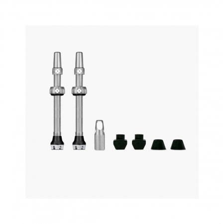 Anvelope & accesorii - Valve tubeless Muc-Off Tubeless Valves V2 60mm Argintiu